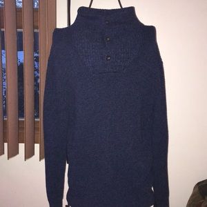 Commando blue sweater!